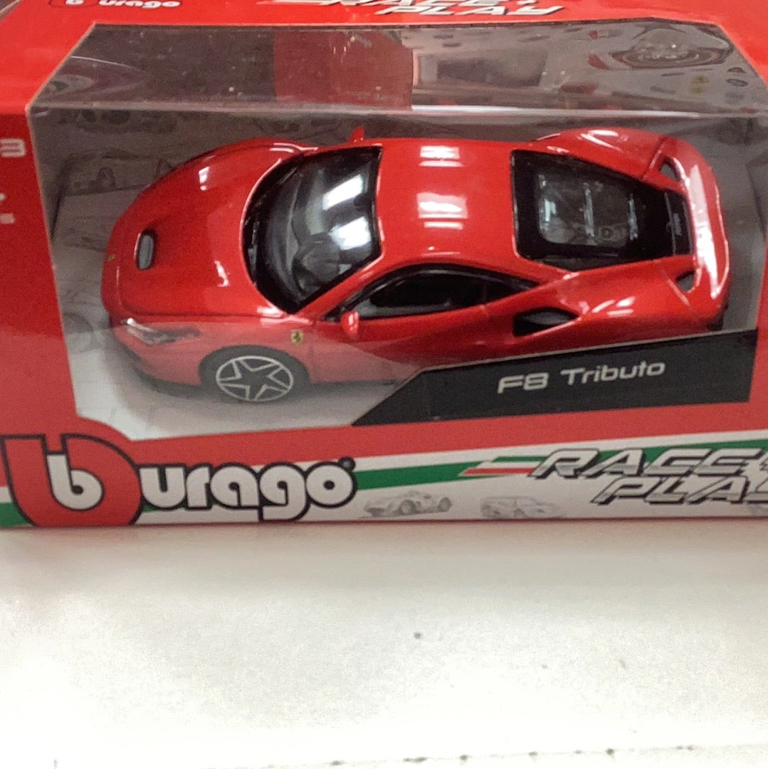 Iconic 1:43 Bburago Ferrari F8 Dream Car Collectible Model